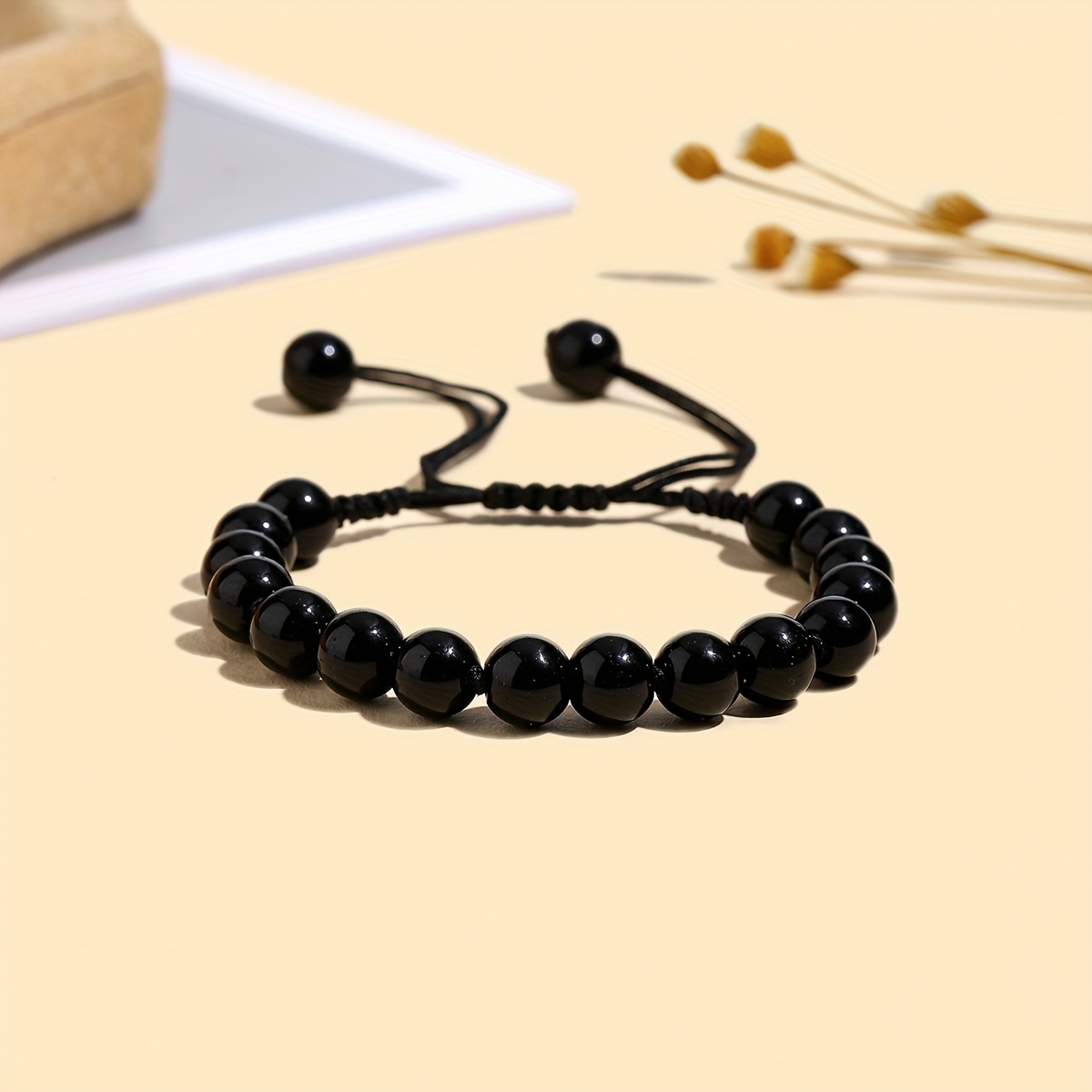Bohemian Style Adjustable Handwoven Bracelet for Festive Occasions